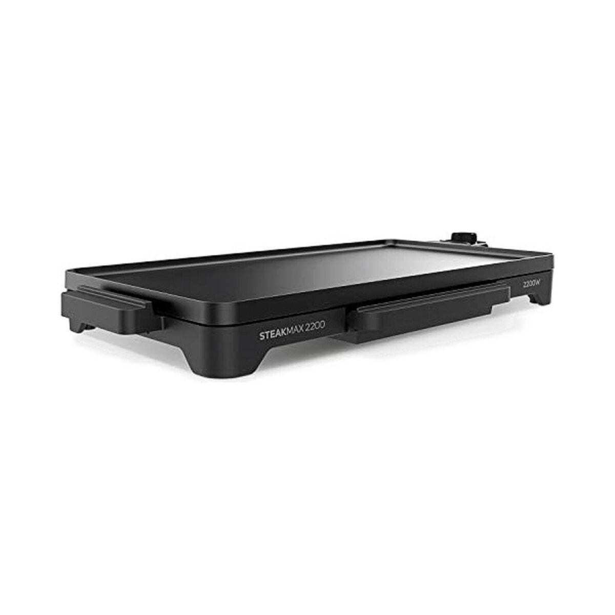 Taurus Plancha de asar SteakMax 2200W, antiadherente libre de PFOA, control de temperatura, 47x29 cm