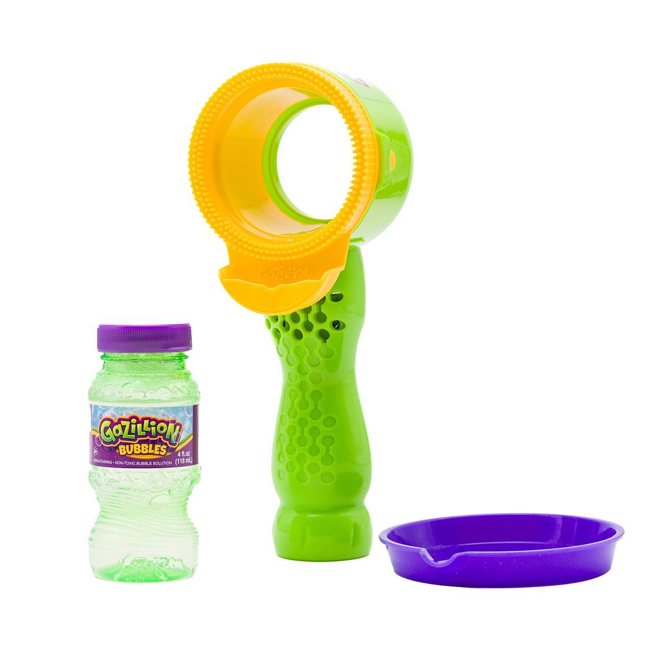 Gazillion 37643 Varita Ventilador Vortech Wand para Pompas de Jabón Niños – Sin Aspas, Incluye Líquido 118ml