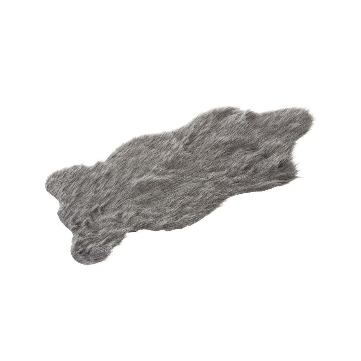 Hogar y más - Alfombra Sheepskin de color gris