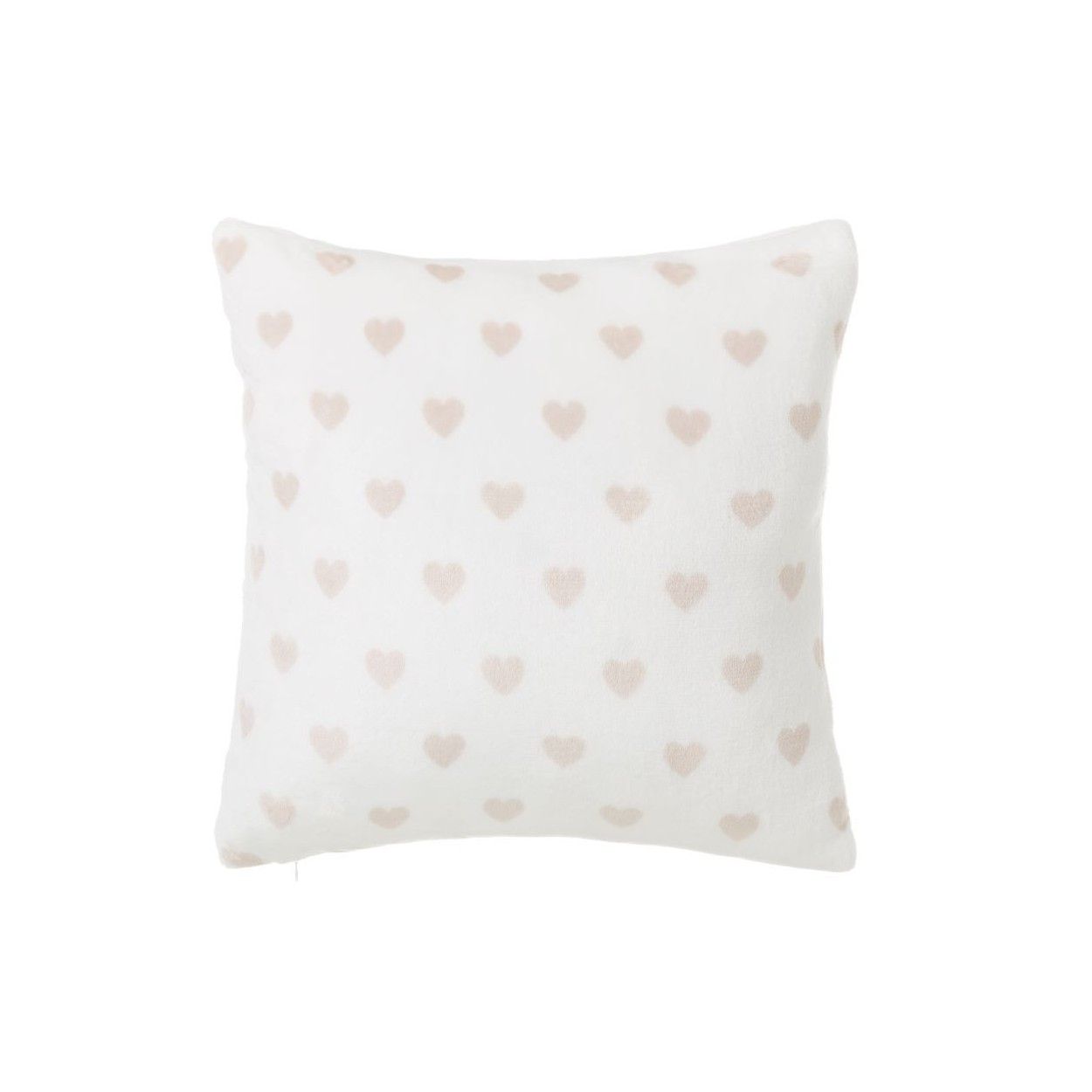 Hogar y más - Cojín de franela de corazones