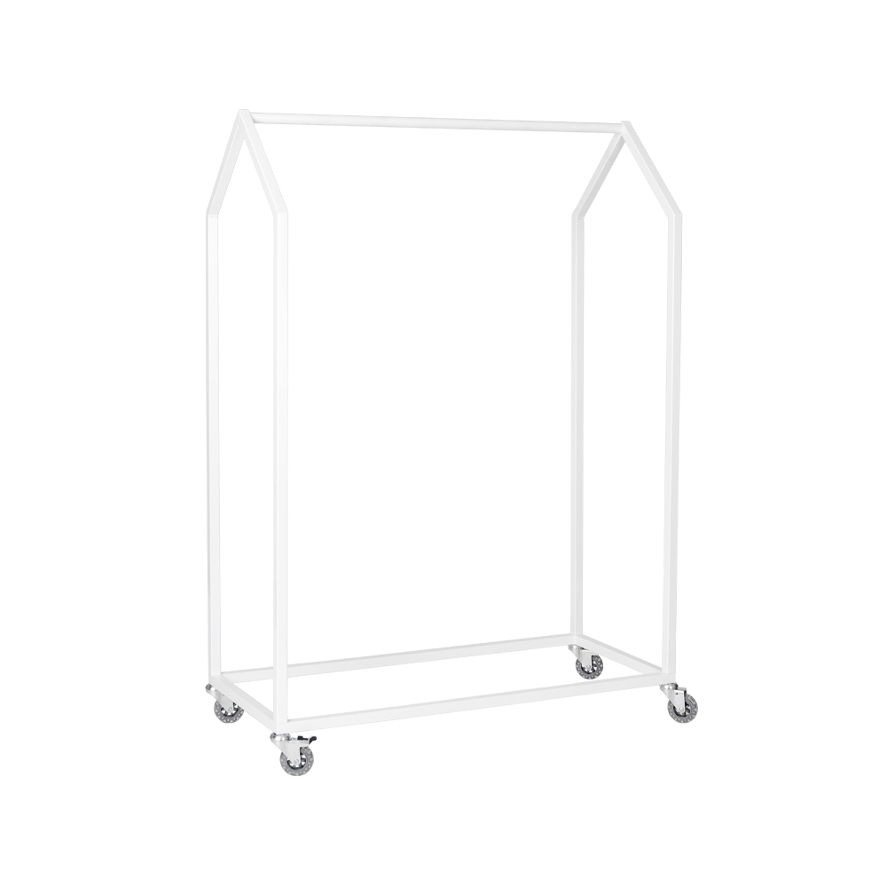 Burro de ropa Clothing House Blanco