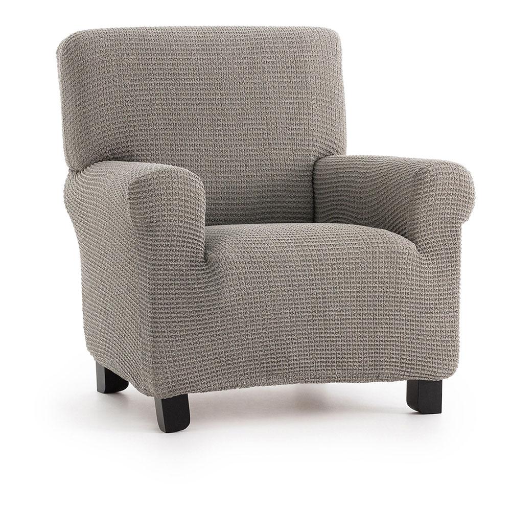 Belmarti Funda Bali Gris Multi-elástica para Sofá 1 Plaza 70-110x40-65x80-110cm 002badj