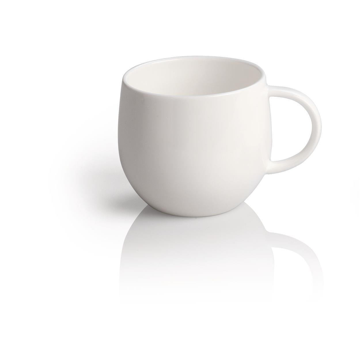 Alessi AGV29/78 ALL-TIME Taza de Té Porcelana Bone China Juego 4 Piezas
