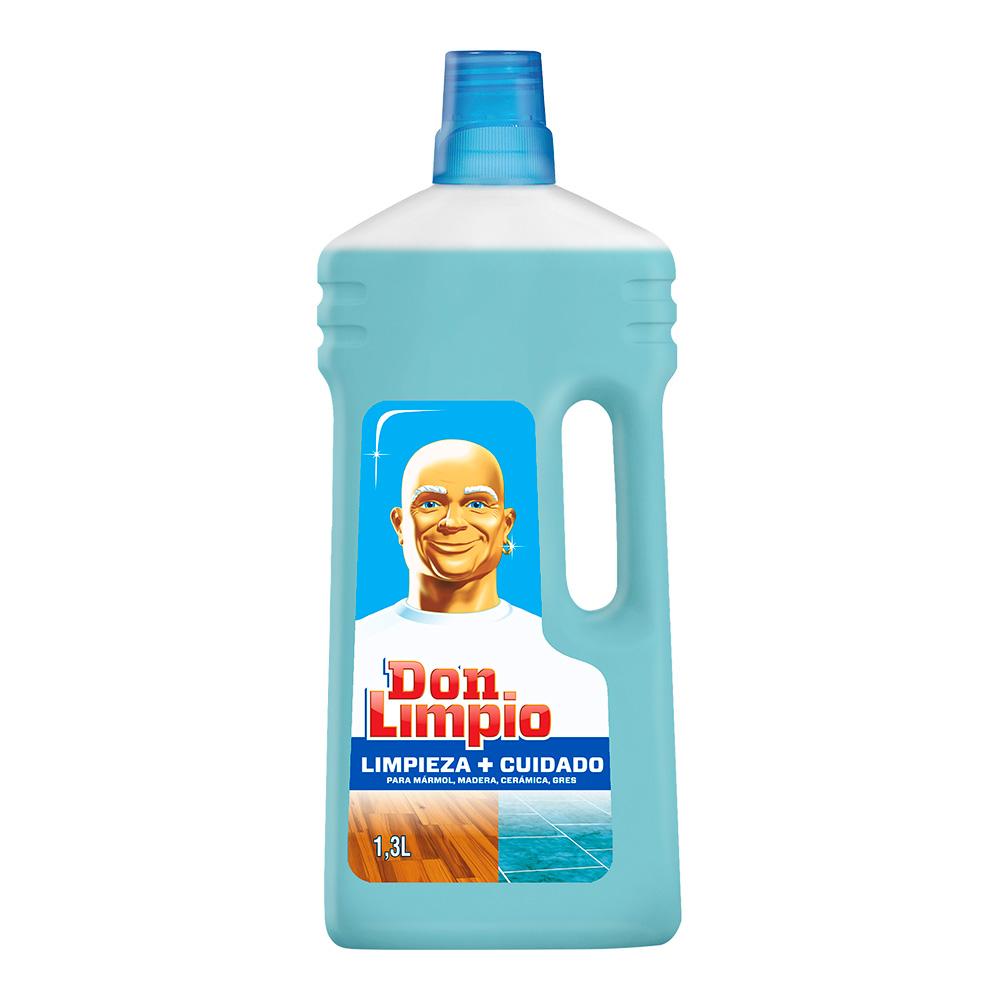 Don Limpio Fregasuelos pH Neutro Limpieza + Cuidado para Marmol, Madera, Cerámica, Gres 1,3 L