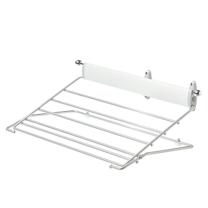 VIBO A258Xf536 Portapantalón Lateral Extensible DREAM con Guías Extracción Parcial, Deslizamiento Suave, Cromo H232mm