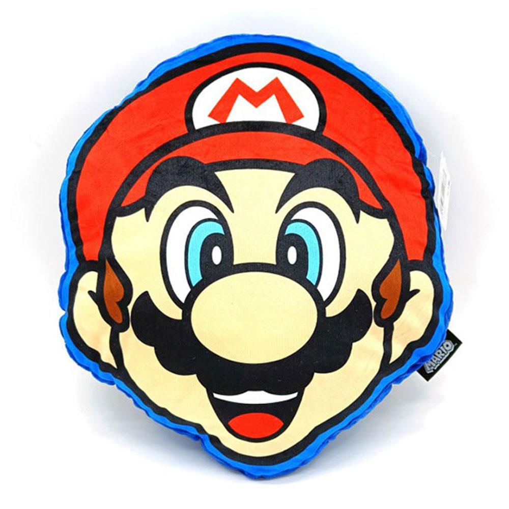 New Import Cojín 3D Mario Aprox. 40 x 40 cm