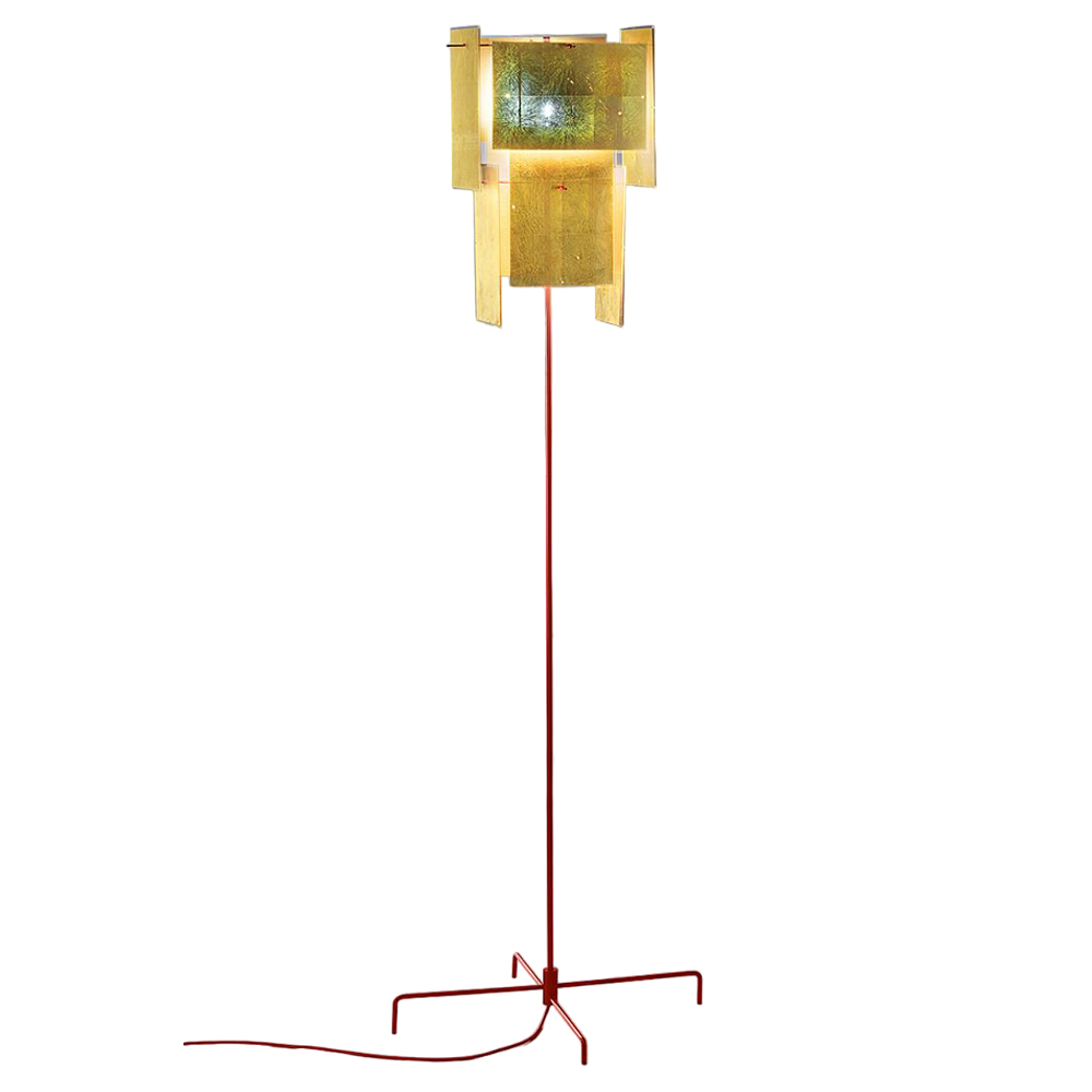 Lámpara de pie 24 Karat Blau Floor Ingo Maurer