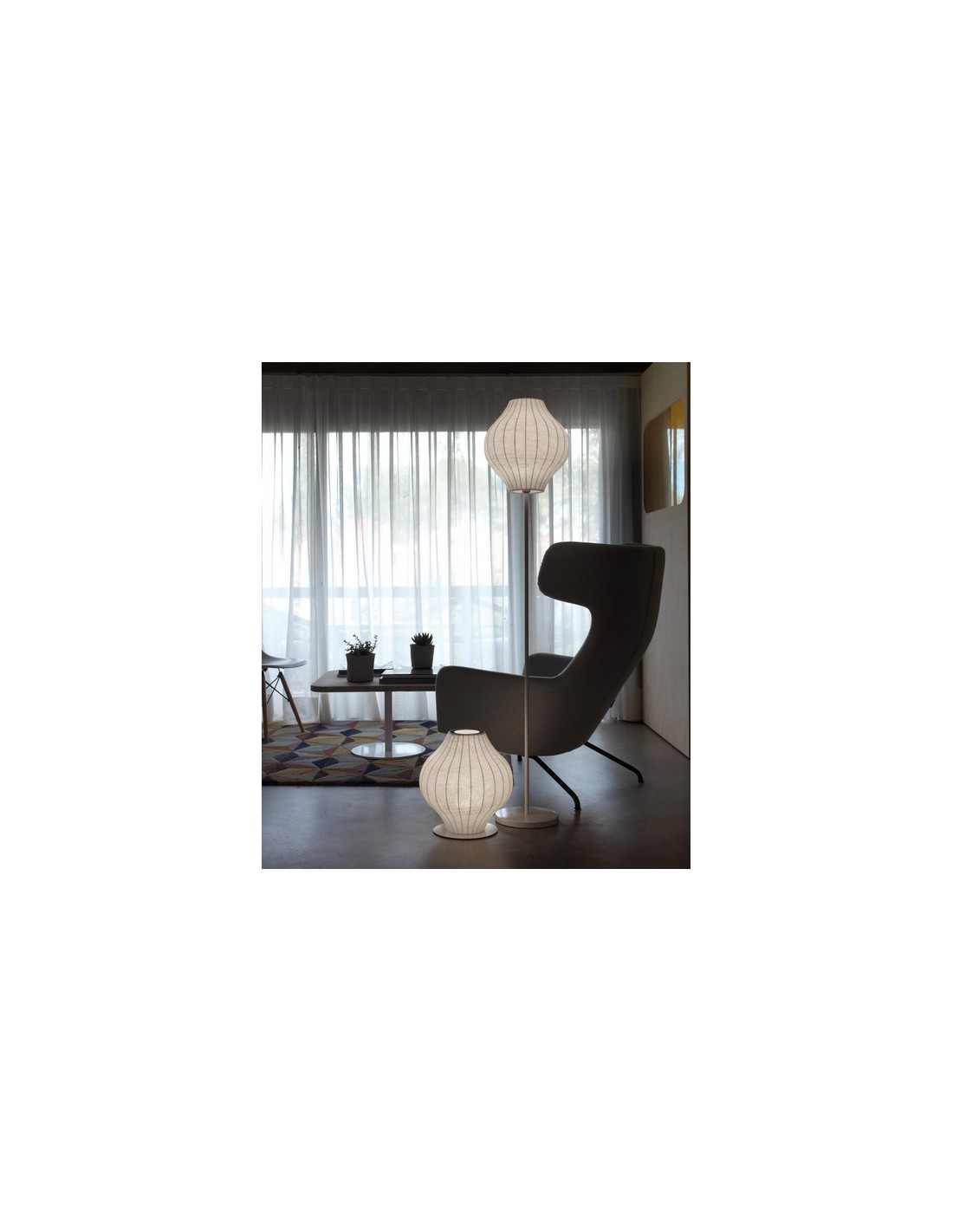 Lámpara de Pie Sablier - Anperbar - Fabricado en Artecoon y de bajo consumo