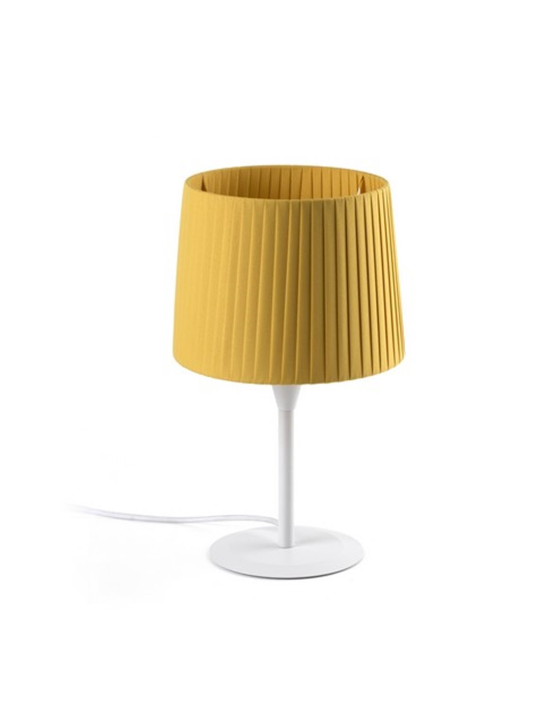 Lámpara de mesa Samba - Faro - Lámpara decorativa con pantalla encintada