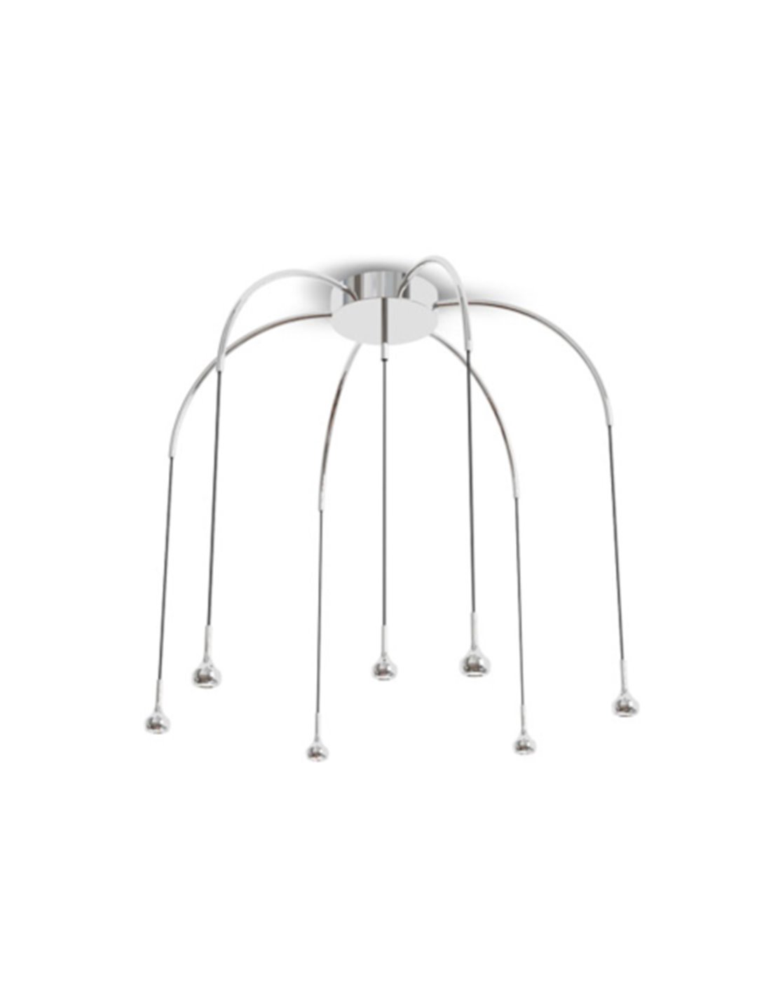 Lámpara de techo Mini 7 luces - Pujol - Plafón araña decorativo