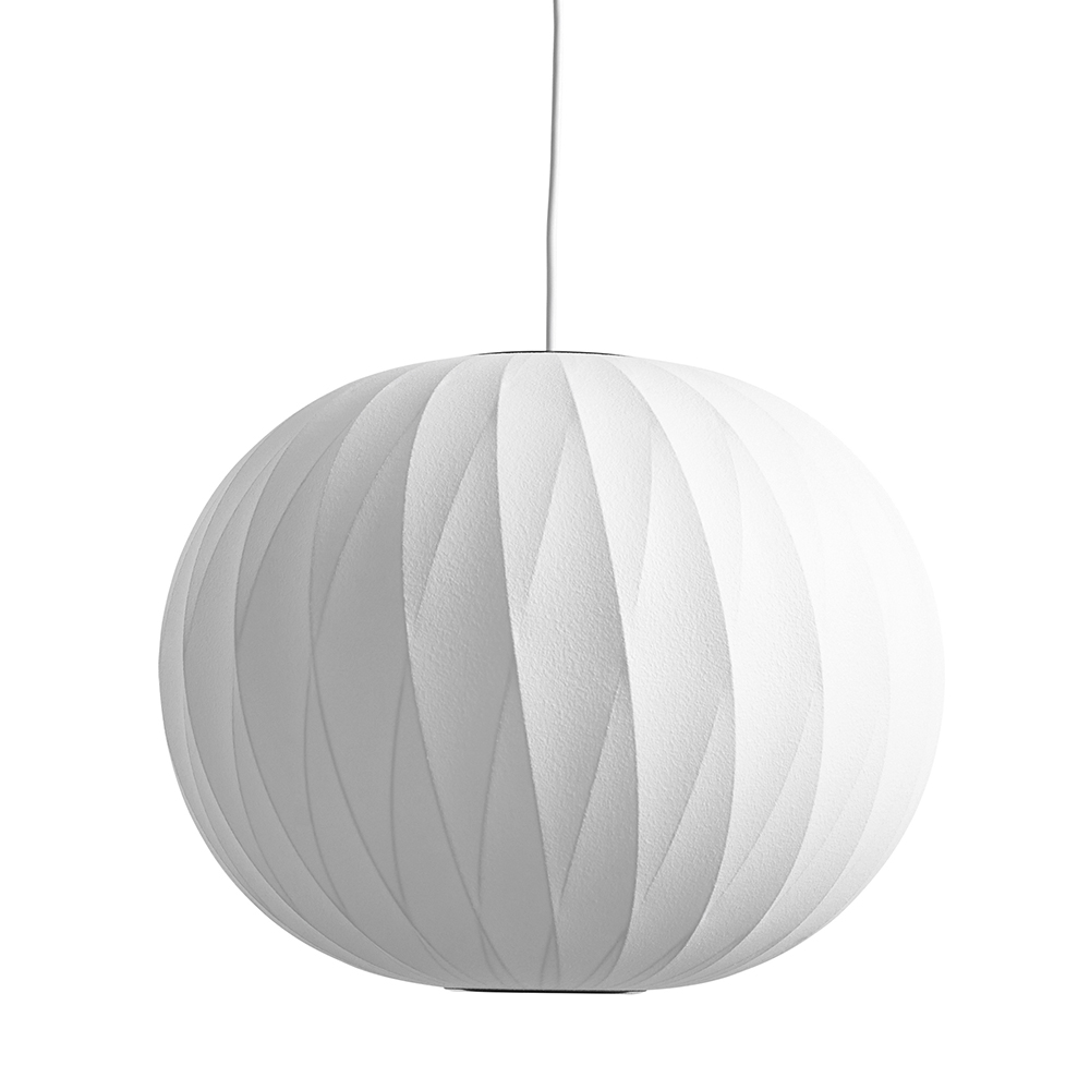 Lámpara suspensión Nelson Ball Crisscross Bubble Hay