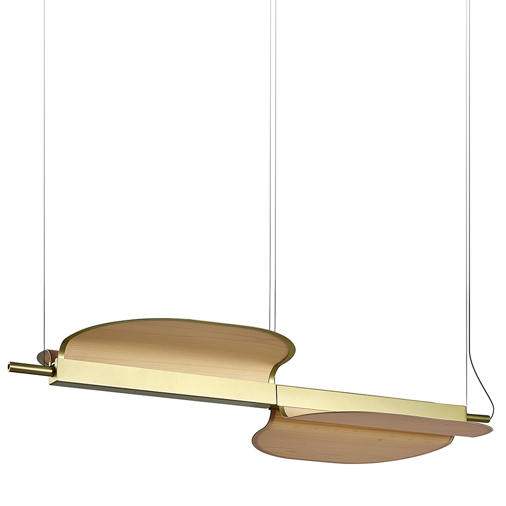 Lámpara suspensión Omma 2 Leaves LZF