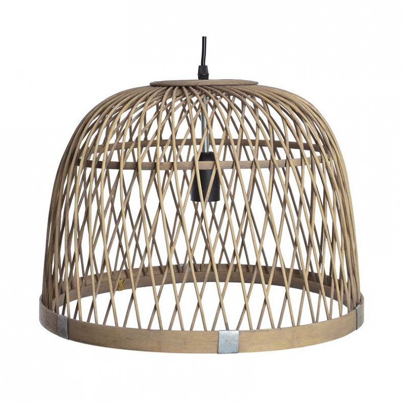 LÁMPARA TECHO BAMBÚ 41X29CM