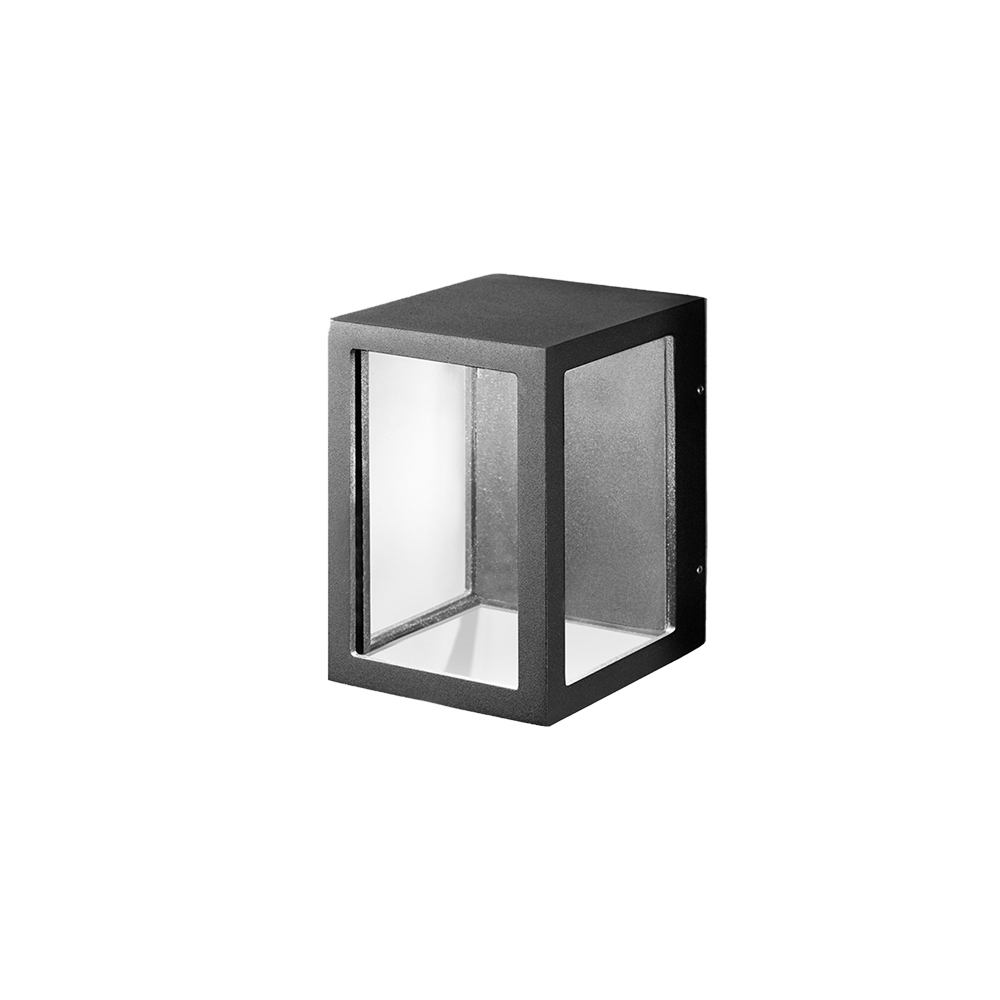 Lámpara de pared Lantern W1 Black