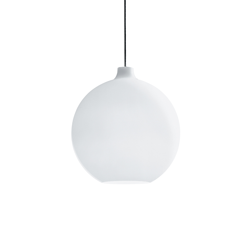 Lámpara colgante Wohlert Blanco, ø35cm, led