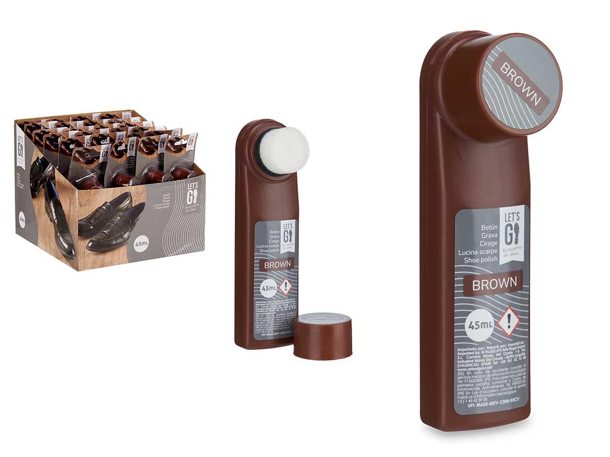 Arte Regal Betún Marrón 45 ml - 6.5x19.5x4 cm (48 Unidades)