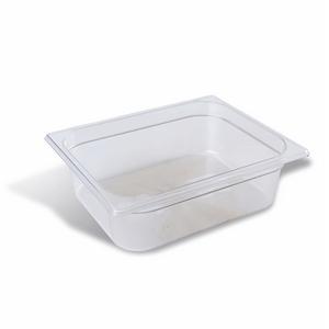 VOLLRATH PUJADAS Cubeta GN Star 1/2-200 Policarbonato, bordes reforzados, textura anti-rayaduras, transparente