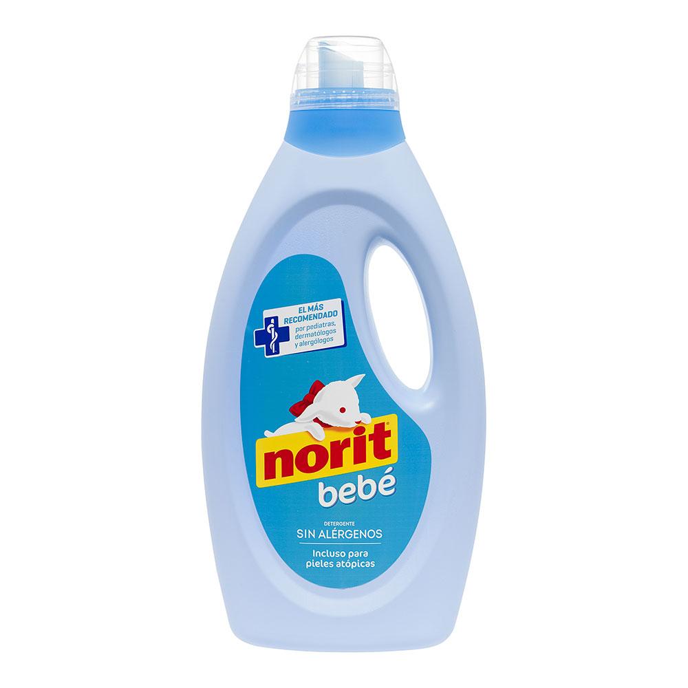 Norit Detergente Bebé 1125 ml - Recomendado por dermatólogos para pieles atópicas