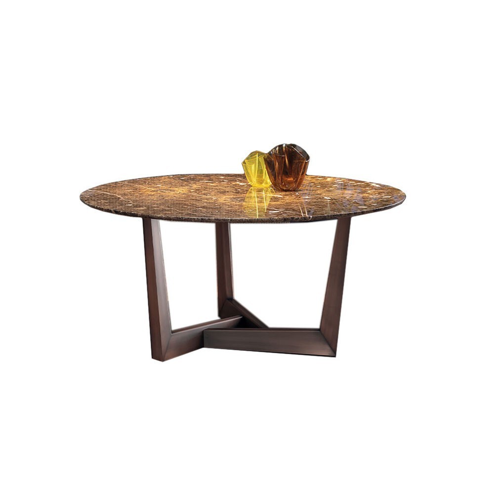 Mesa Art Redonda cerámica Bonaldo