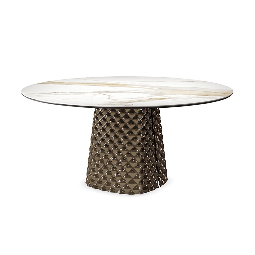 Mesa Atrium Keramik Round Cattelan Italia