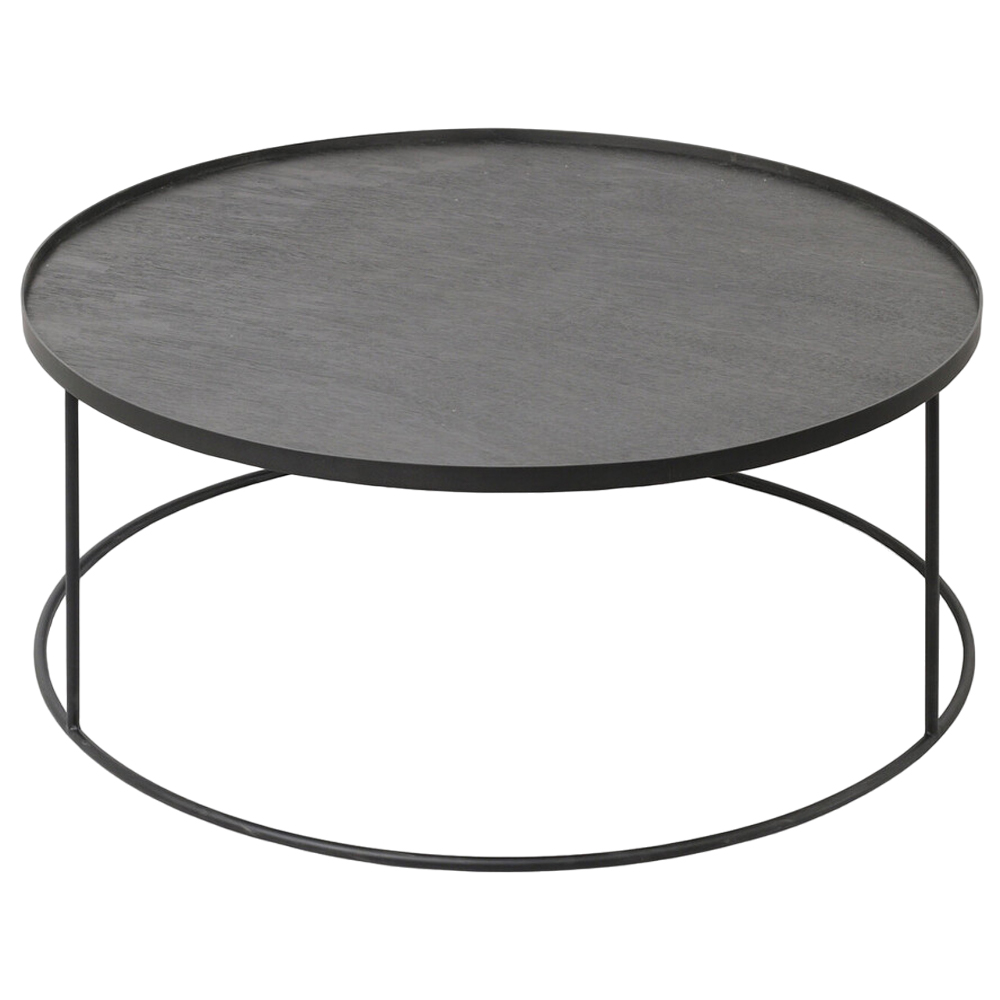 Mesa centro con tablero redondo Ethnicraft