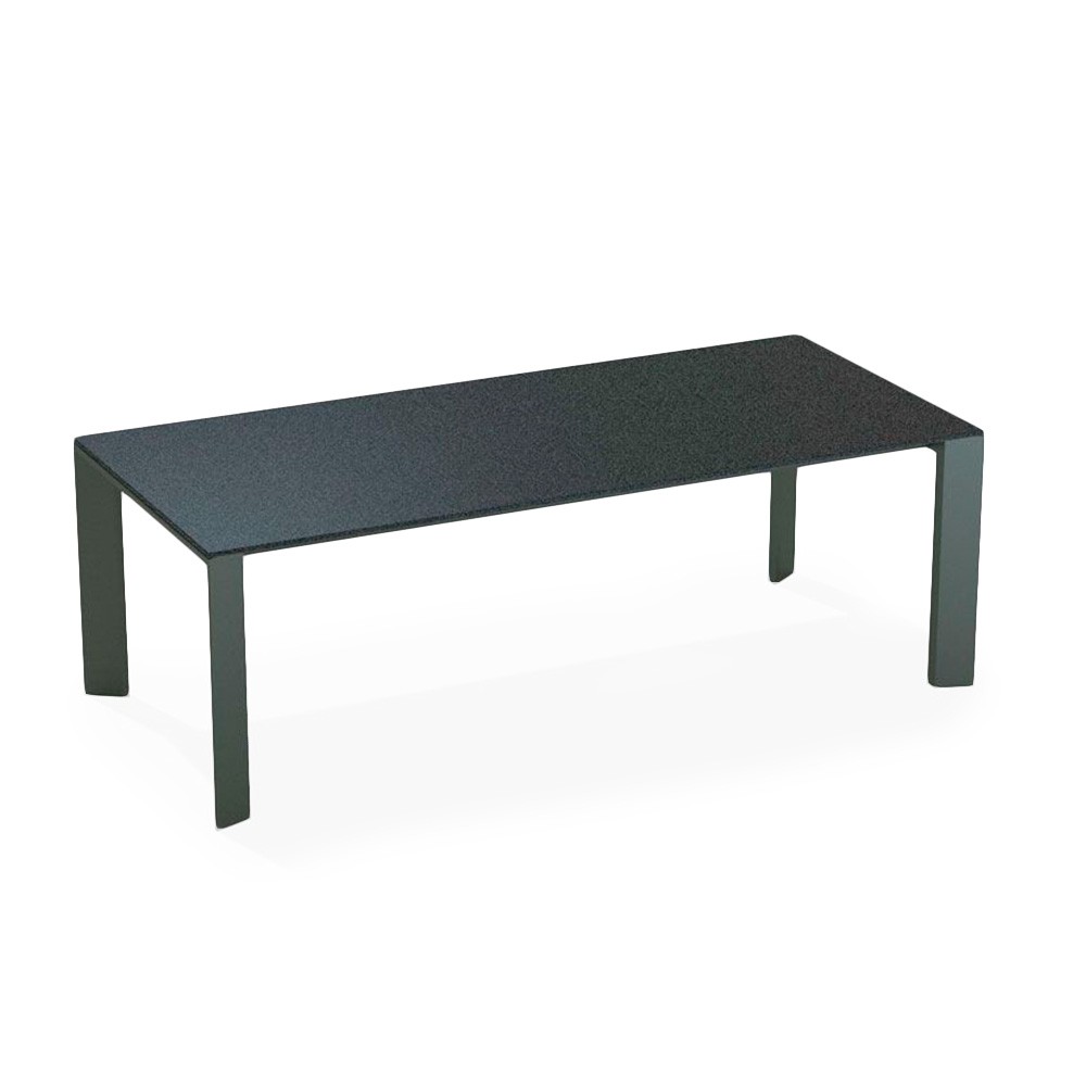 Mesa fija Aluminio Moteado Grande Arche Fast