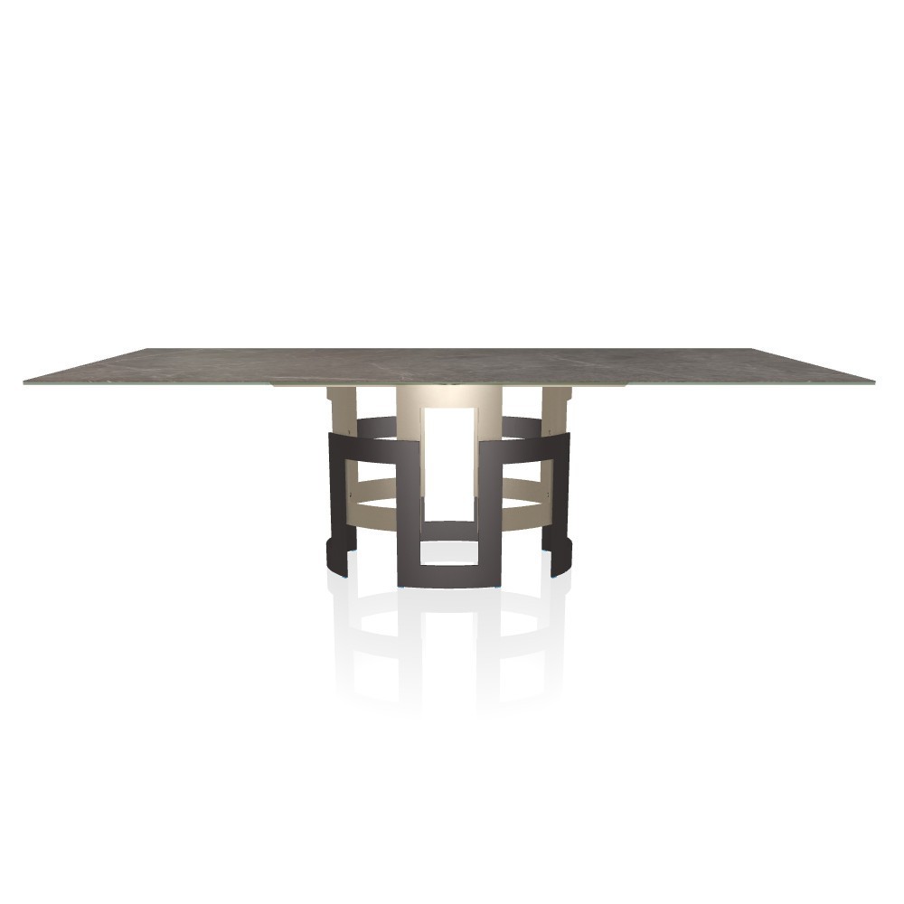 Mesa Imperial Rectangular Mármol Bontempi