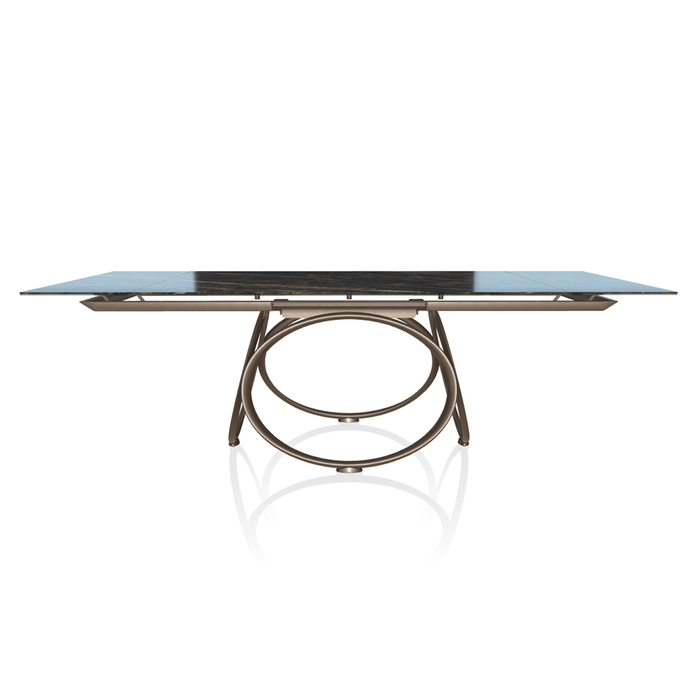 Mesa Louis Extensible Cerámica/Mármol Bontempi