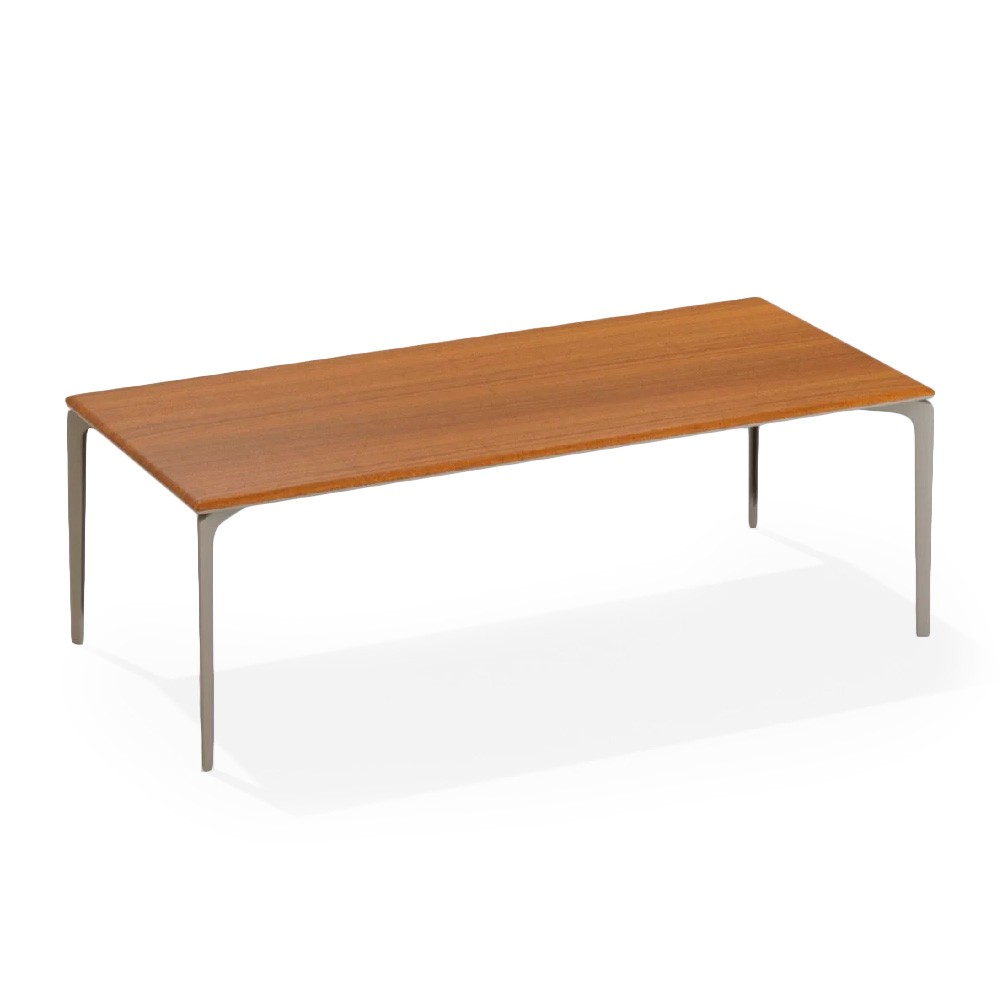 Mesa rectangular Iroko Allsize Fast