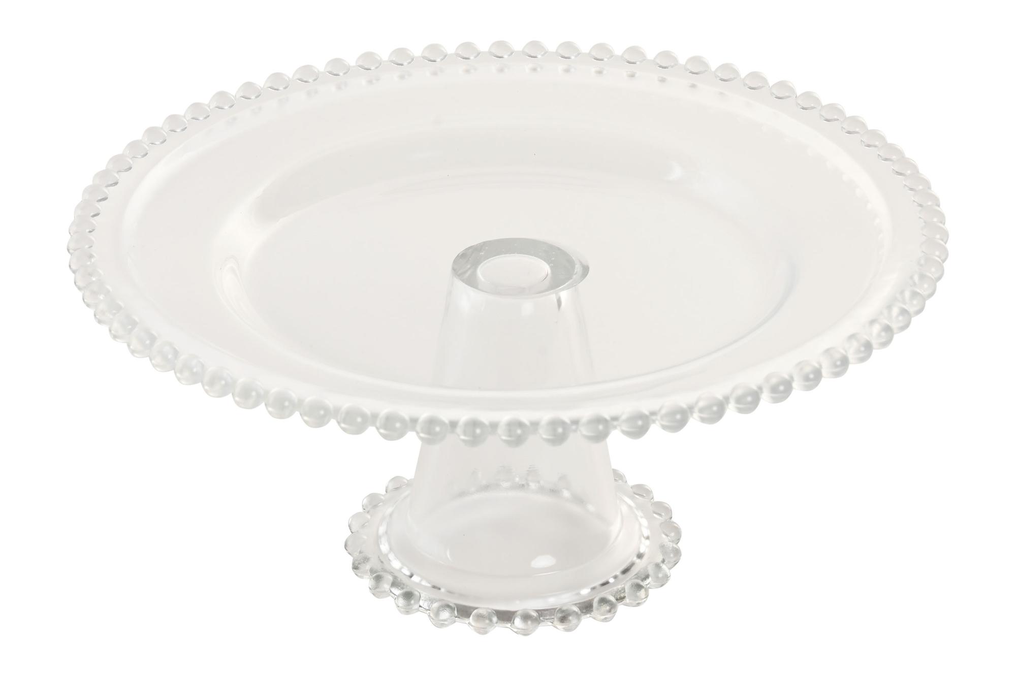 DKD Home Decor Frutero de Cristal Transparente 27.5 x 12.3 x 27.5 cm (2 Unidades) Apto Lavavajillas