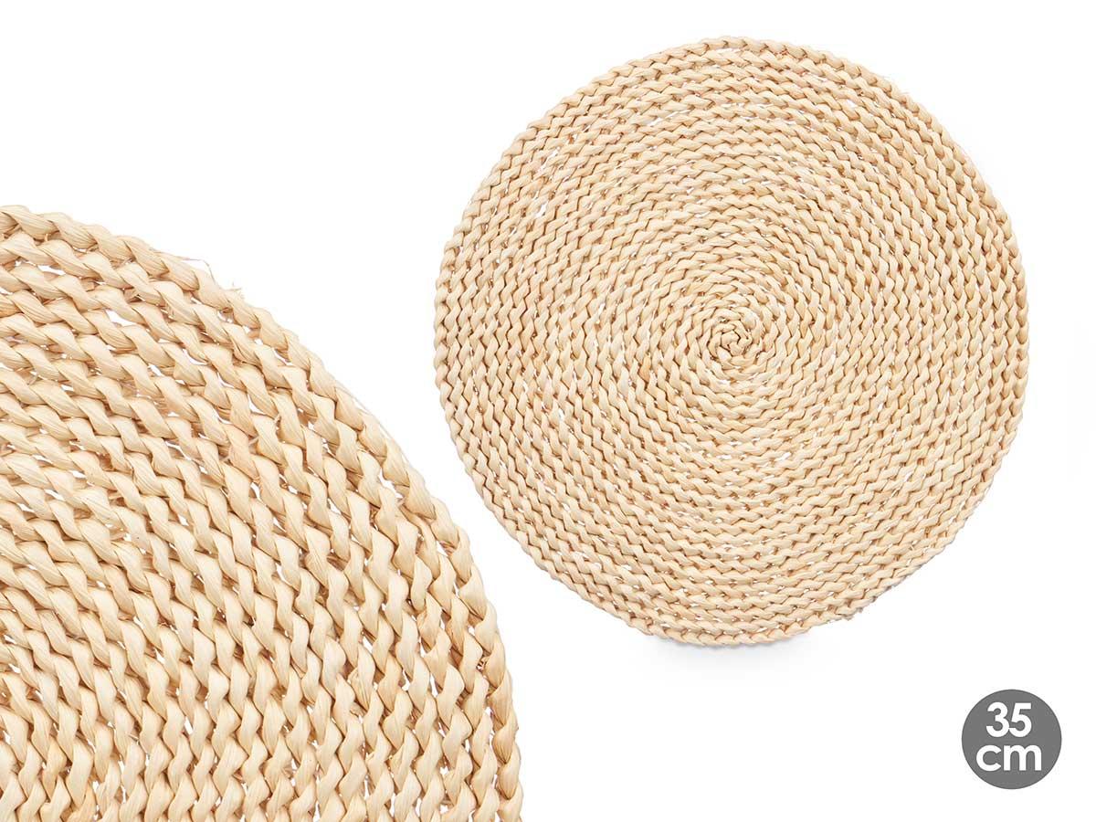 Kinvara Salvamantel Claro de Fibra Natural de Maíz 35x35 cm (12 Unidades)