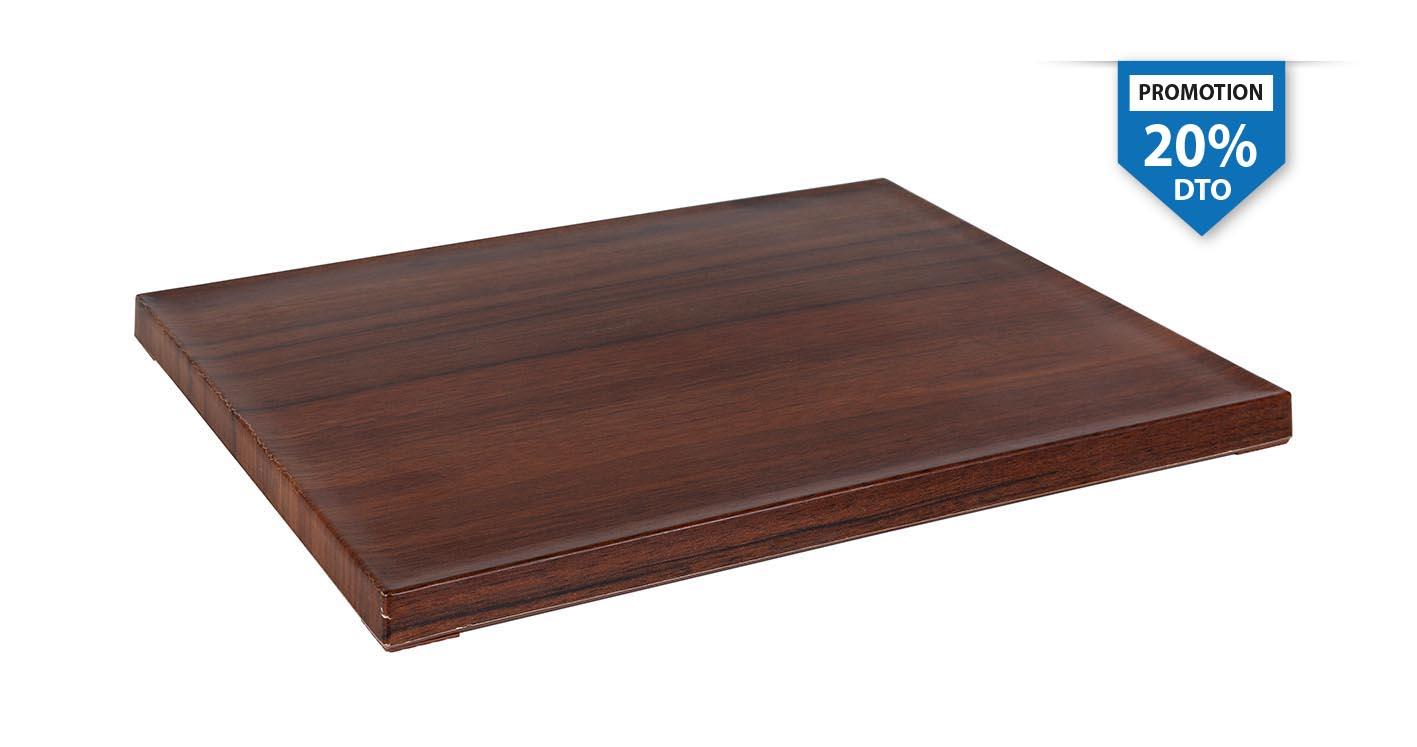 Viejo Valle Bandeja GN 1/2 de Wengué Tianhe - 32.5 x 26.5 x 1.8 cm (6 Unidades)