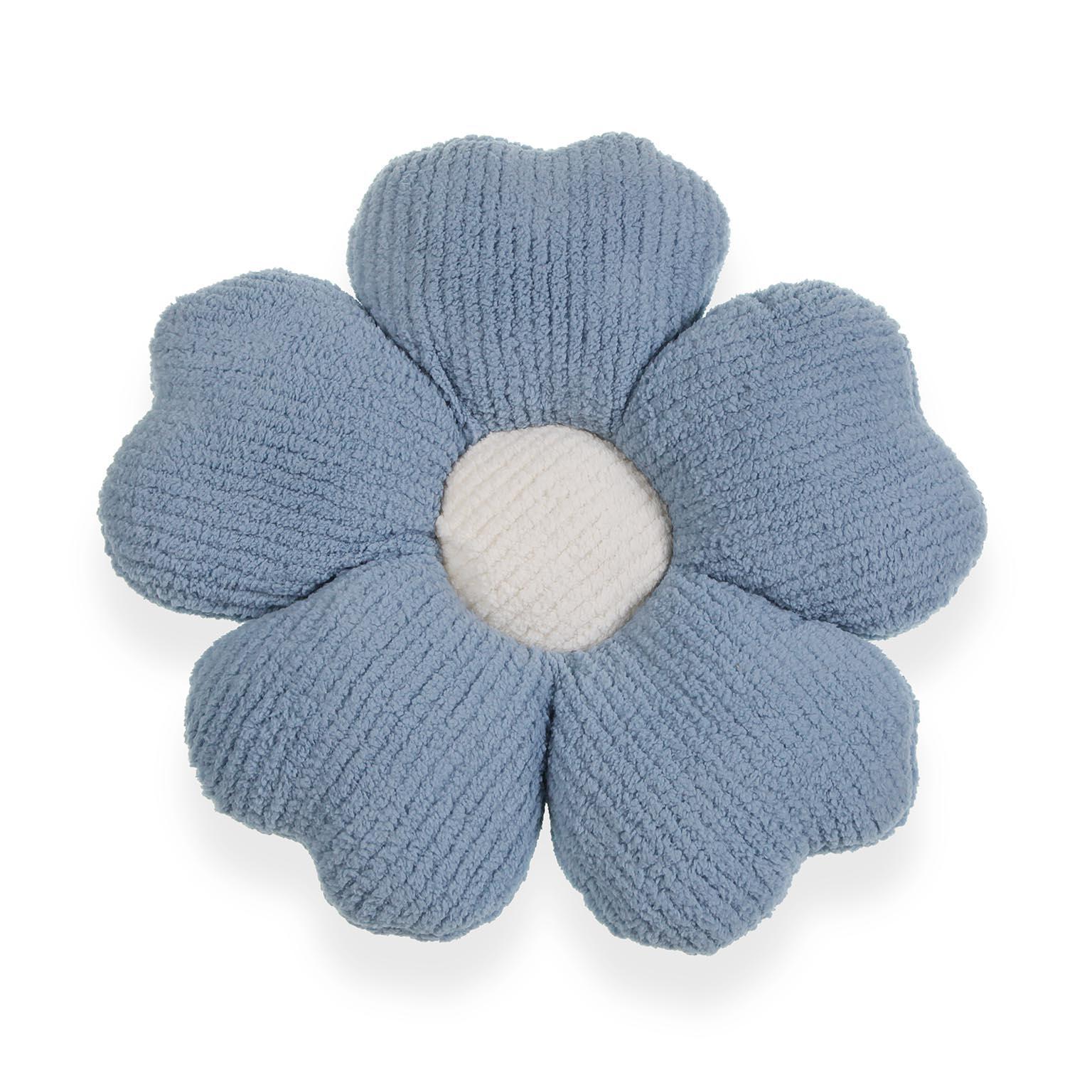 Cojín Versa Azul Flor 48 x 48 cm