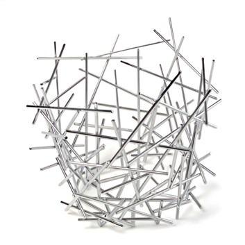 Alessi FC03 Cesto para Cítricos en Acero Inoxidable 18/10 Diseño Fratelli Campanaes