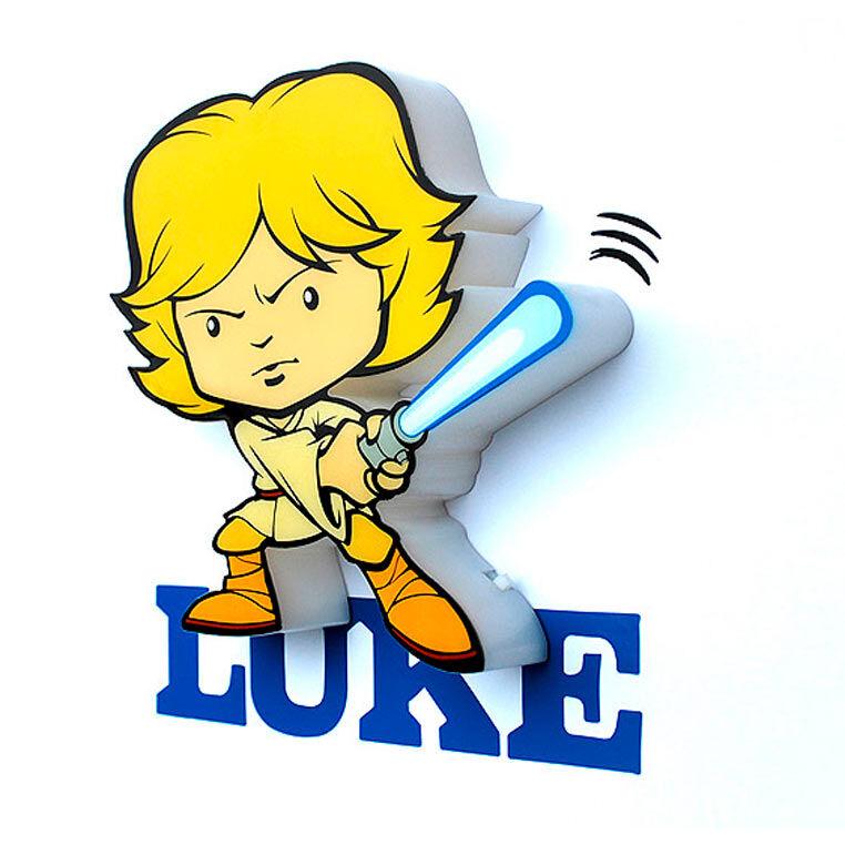 3D Light FX Lámpara LED Mini Luke Skywalker Star Wars – No se calienta