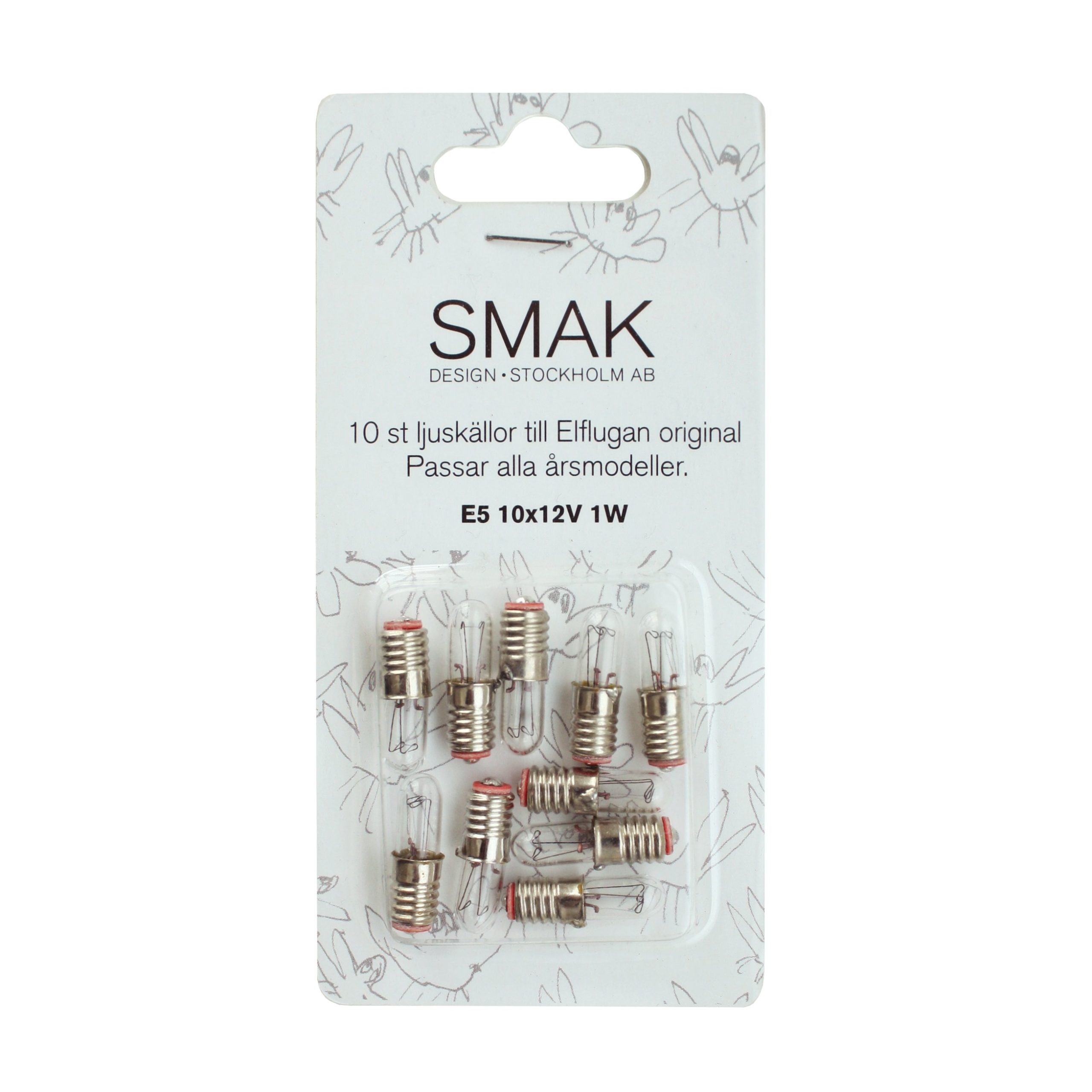 Bombillas repuesto Elflugan set de 10