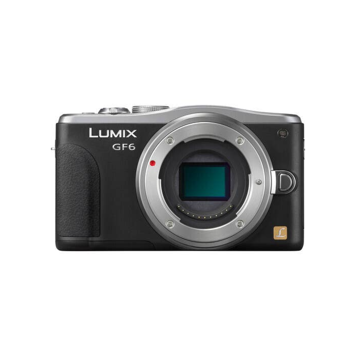 PANASONIC LUMIX GF6 CUERPO NEGRO