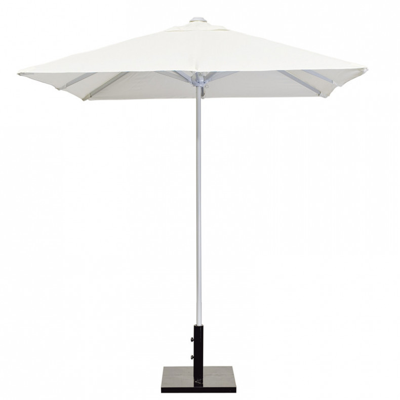 PARASOL SP ALU 200X200CM BLANCO