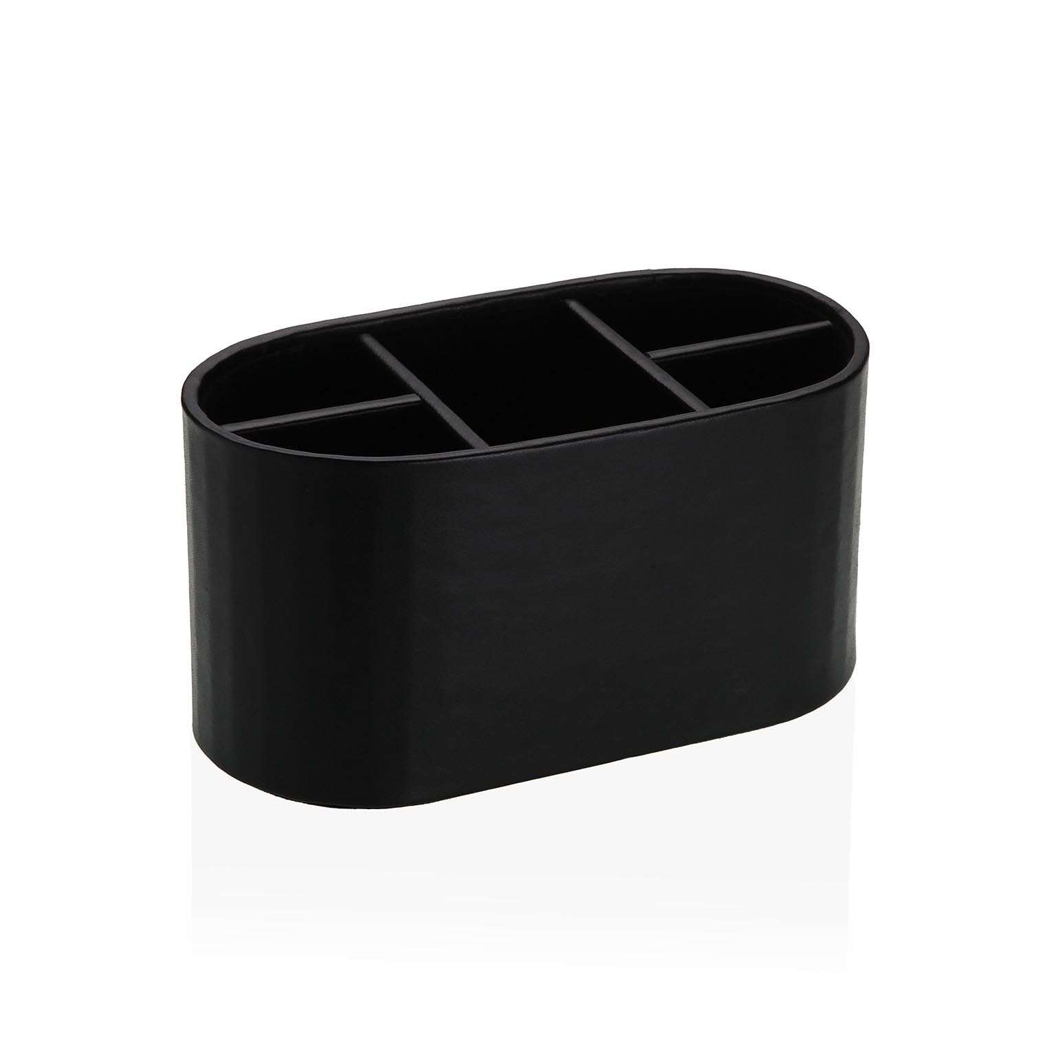 PORTAMANDOS NEGRO 5 COMPARTIMENTOS