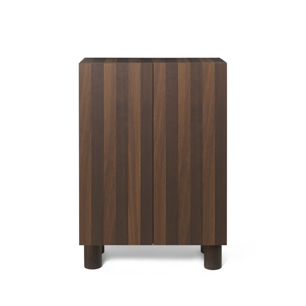 Aparador Post Oak smoked, con puertas