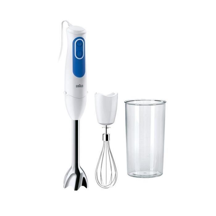 Batidora de Inmersión Braun MQ3005WH 0,6 L INOX 700W Blanco