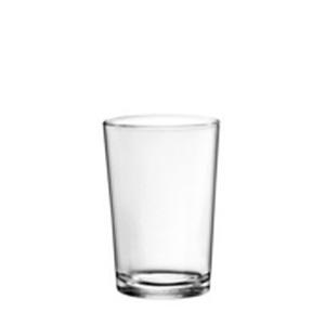 BORMIOLI Caña Lisa Vaso 20 Cl 102 mm - Vidrio Templado Transparente (24 Unidades)