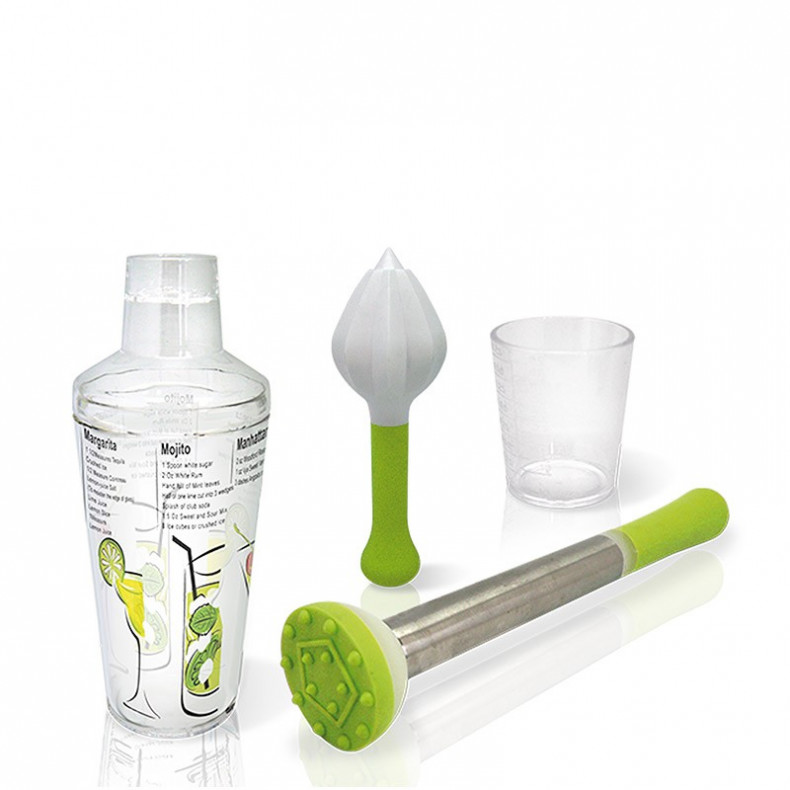 SET CÓCTEL ABS 4 PIEZAS