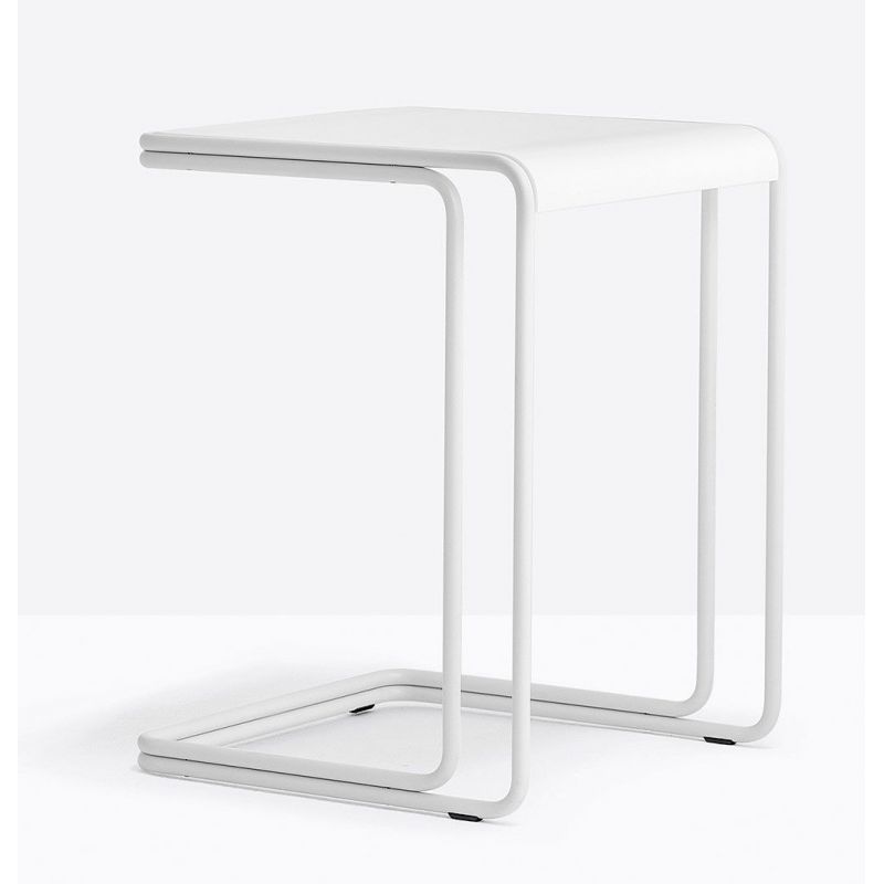Mesa Auxiliar Side Table Blanca