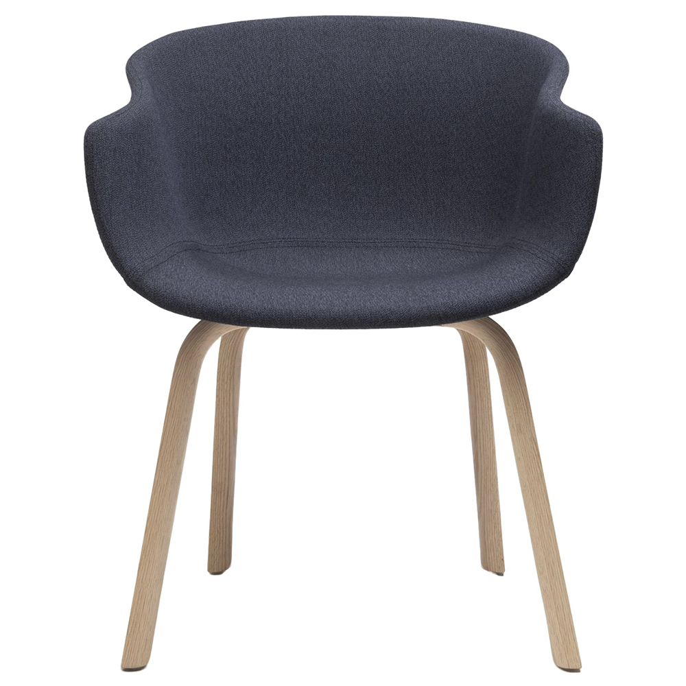 Silla Bai madera tapizada Ondarreta