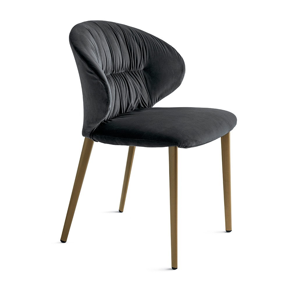 Silla Drop Acero Bontempi