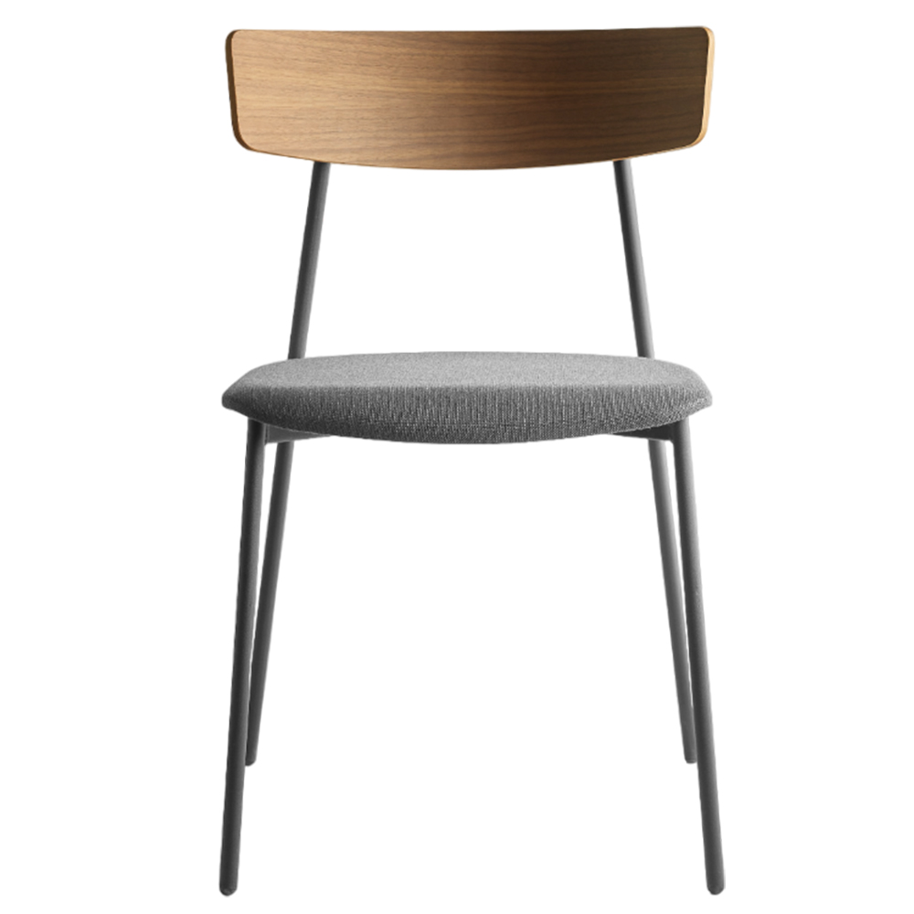 Silla Kol Metal tapizada Treku