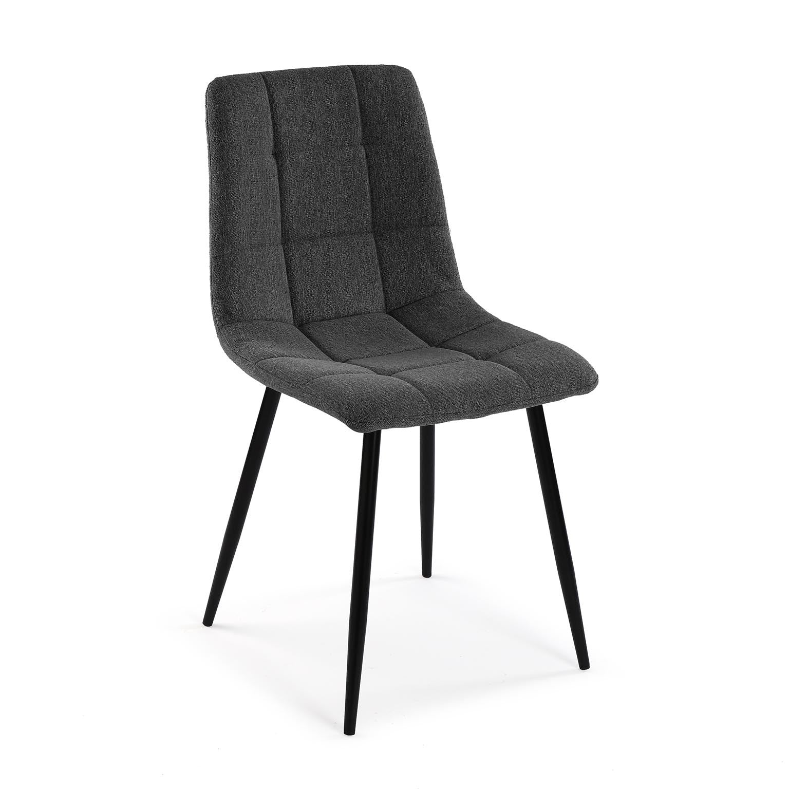 SILLA CHERNER GRIS OSCURA