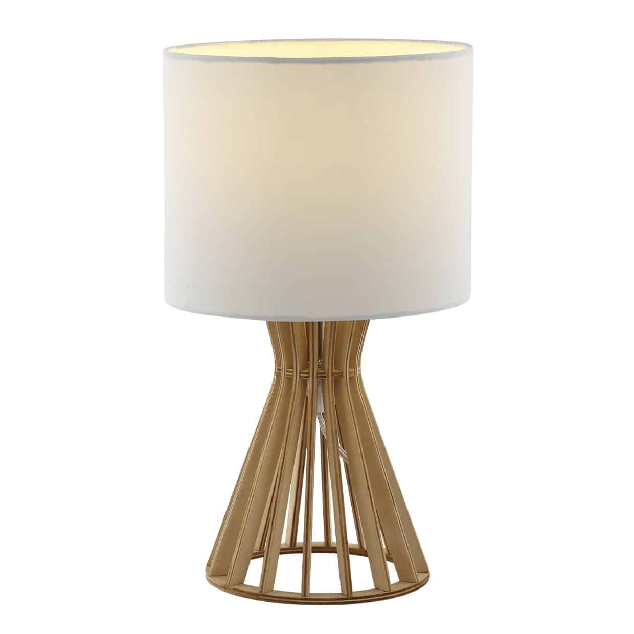 AJP BARTAN 10984 SOBREMESA BARTAN NATURAL 1 X 60W E-27