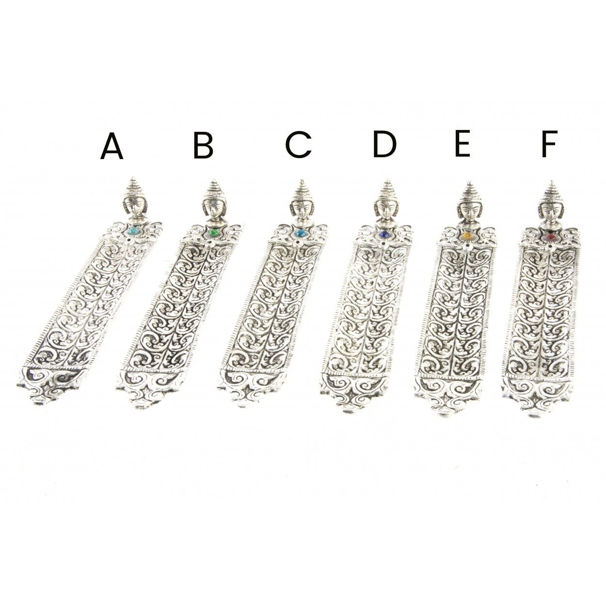 Soporte para incienso Zen místico y elegante de aluminio - Hogar y Más